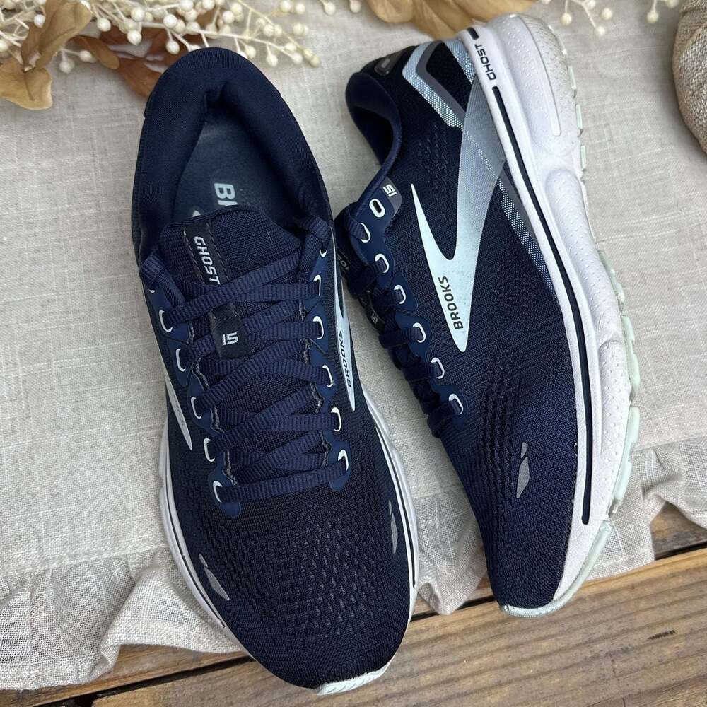 Brooks Ghost 15 Women's Running Shoes Peacoat Pearl Salt Air